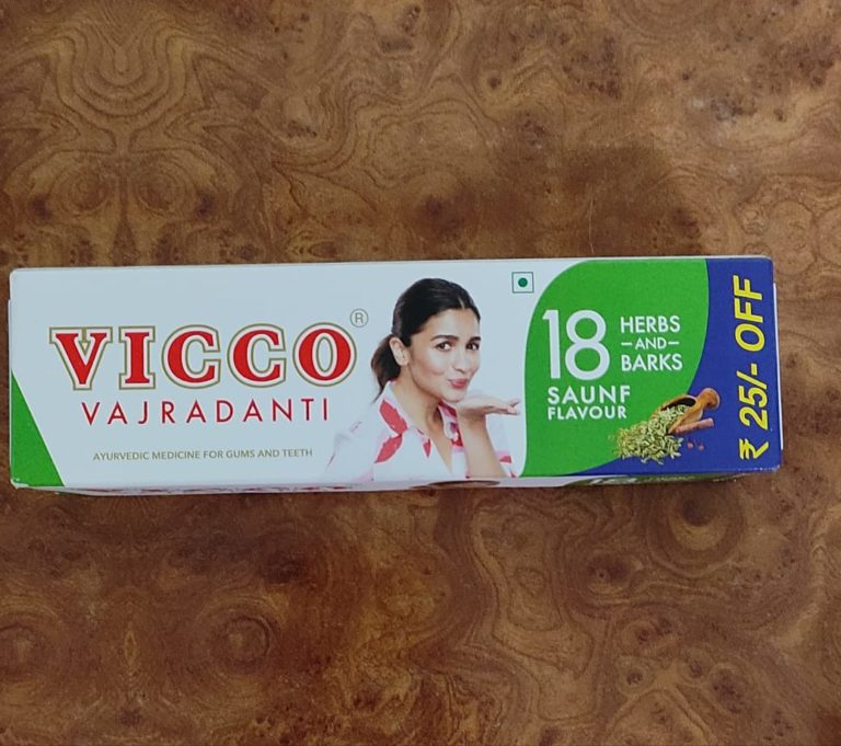 vicco vajradanti saunf flavour